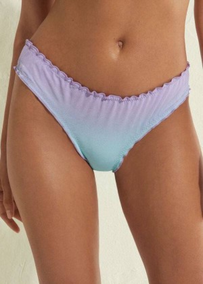 μπικίνι πάτο Calzedonia Madrid γυναικεια μωβ | GR1498LH