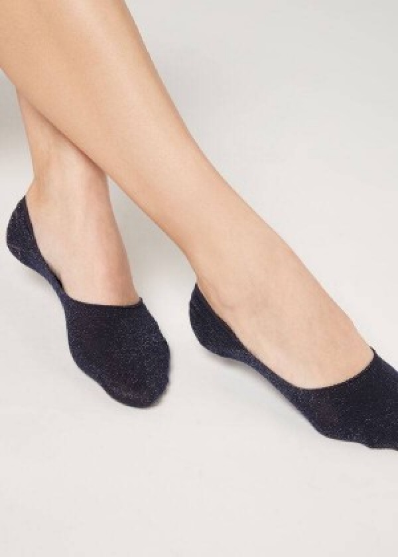 καλτσεσ Calzedonia Invisible in Faded Pattern γυναικεια μπλε | GR2210EX