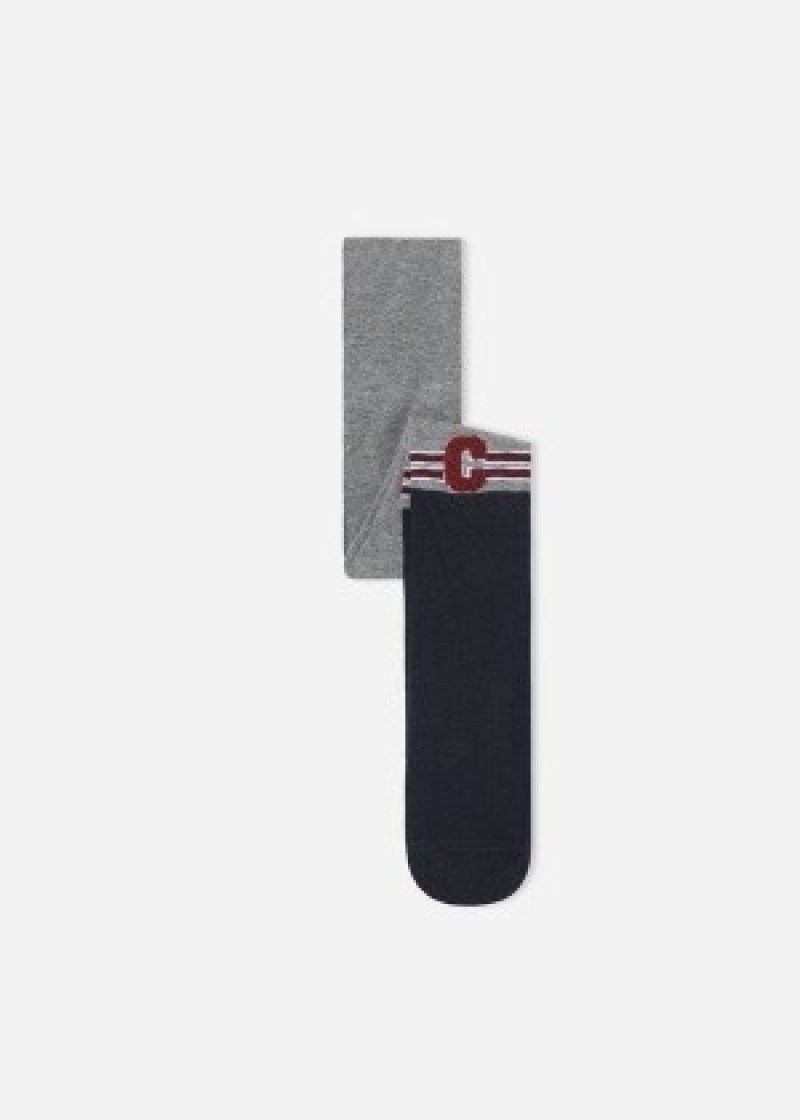 κολαν Calzedonia College Longuette παιδικα γκρι | GR2958OR