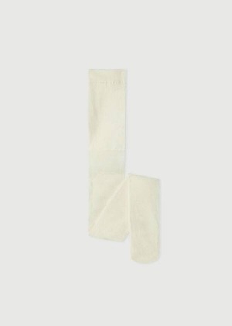 κολαν Calzedonia Glitter Microfiber παιδικα Μπεζ | GR2976JJ