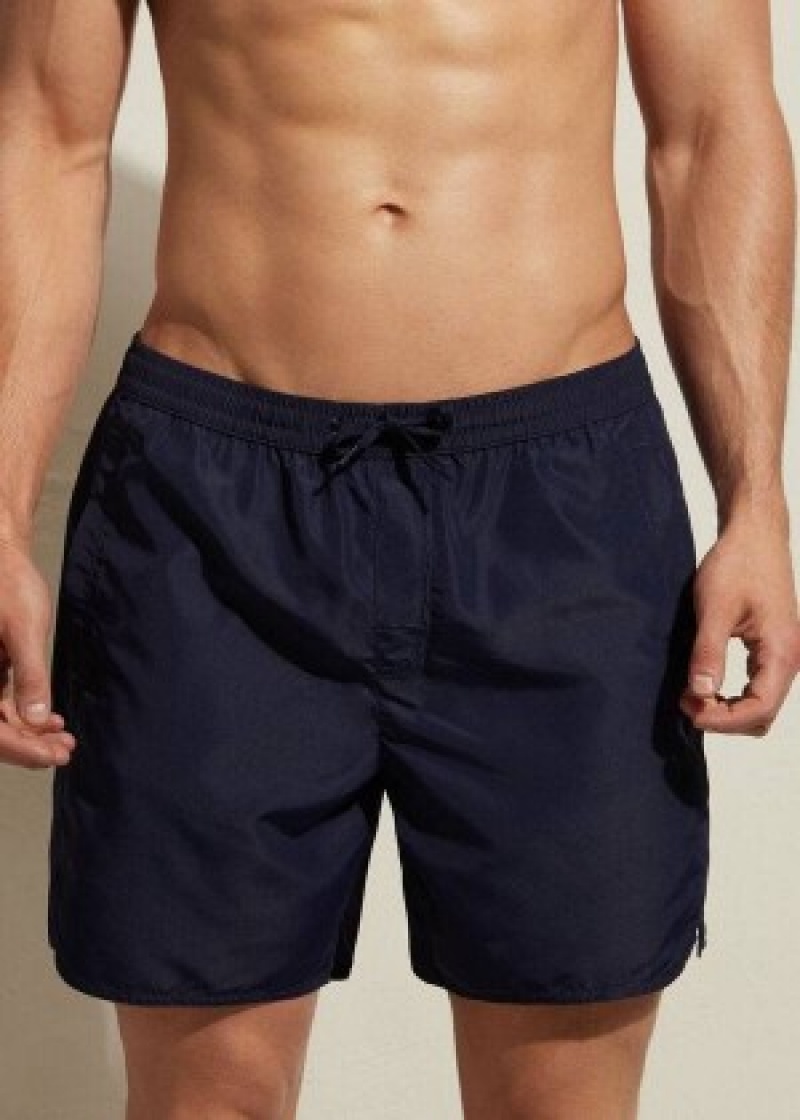 μαγιό Calzedonia Formentera Eco ανδρικα μπλε | GR2925HK