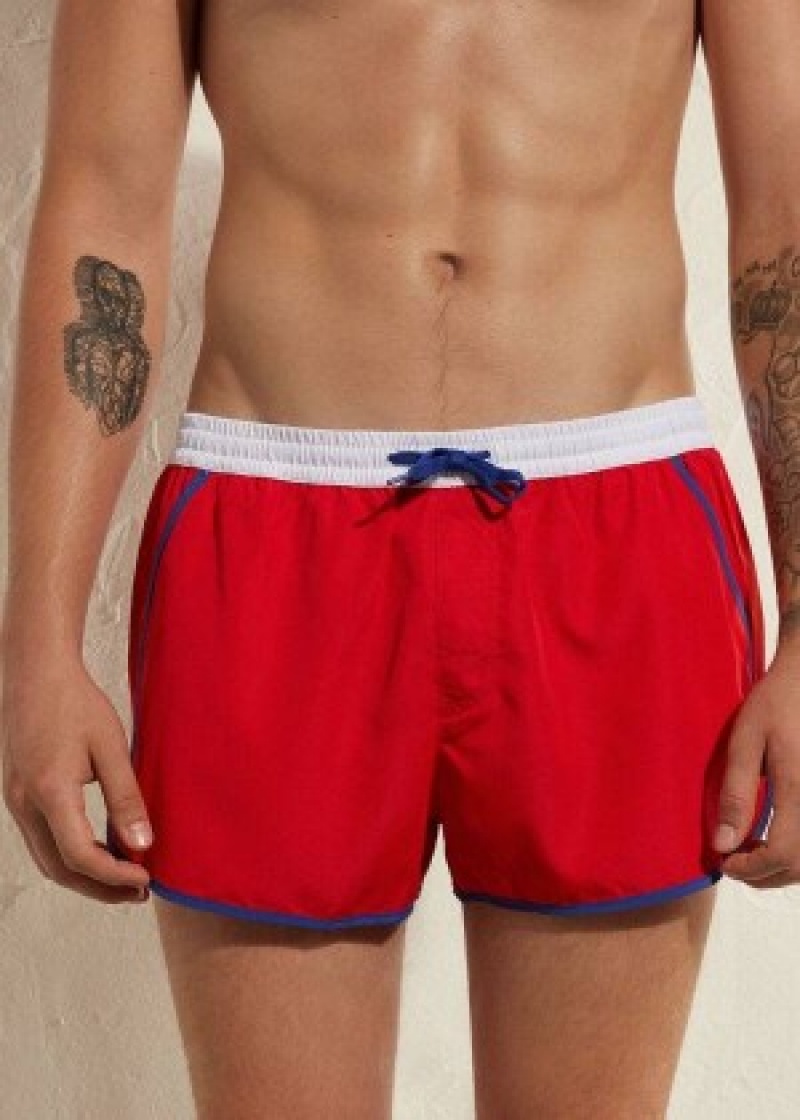 μαγιό Calzedonia Venice Beach Eco ανδρικα κοκκινα | GR2914OR