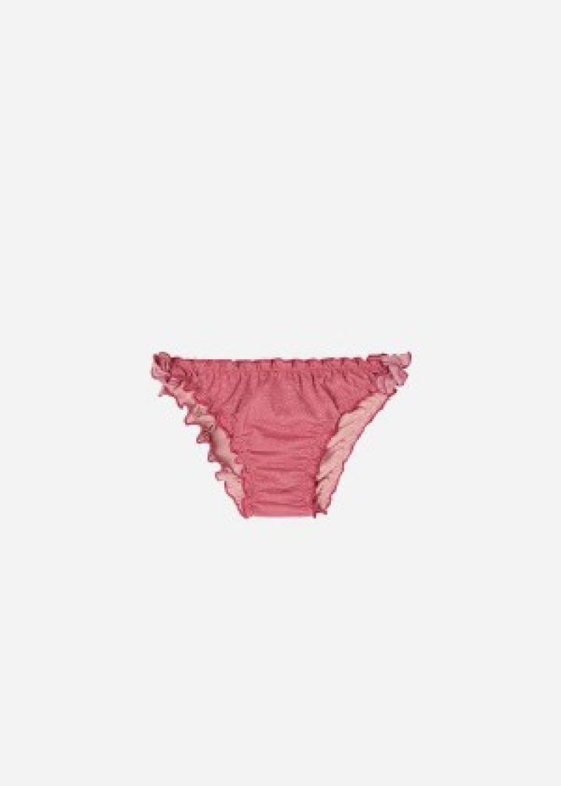 Μαγιό Calzedonia Lamé Bottom Lisbona παιδικα ροζ | GR3040BC