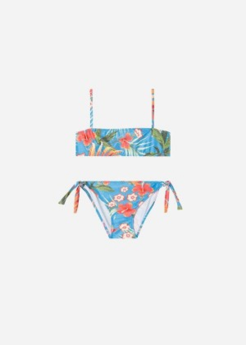 Μαγιό Calzedonia Two-Piece Maui παιδικα πρασινο | GR3073PQ