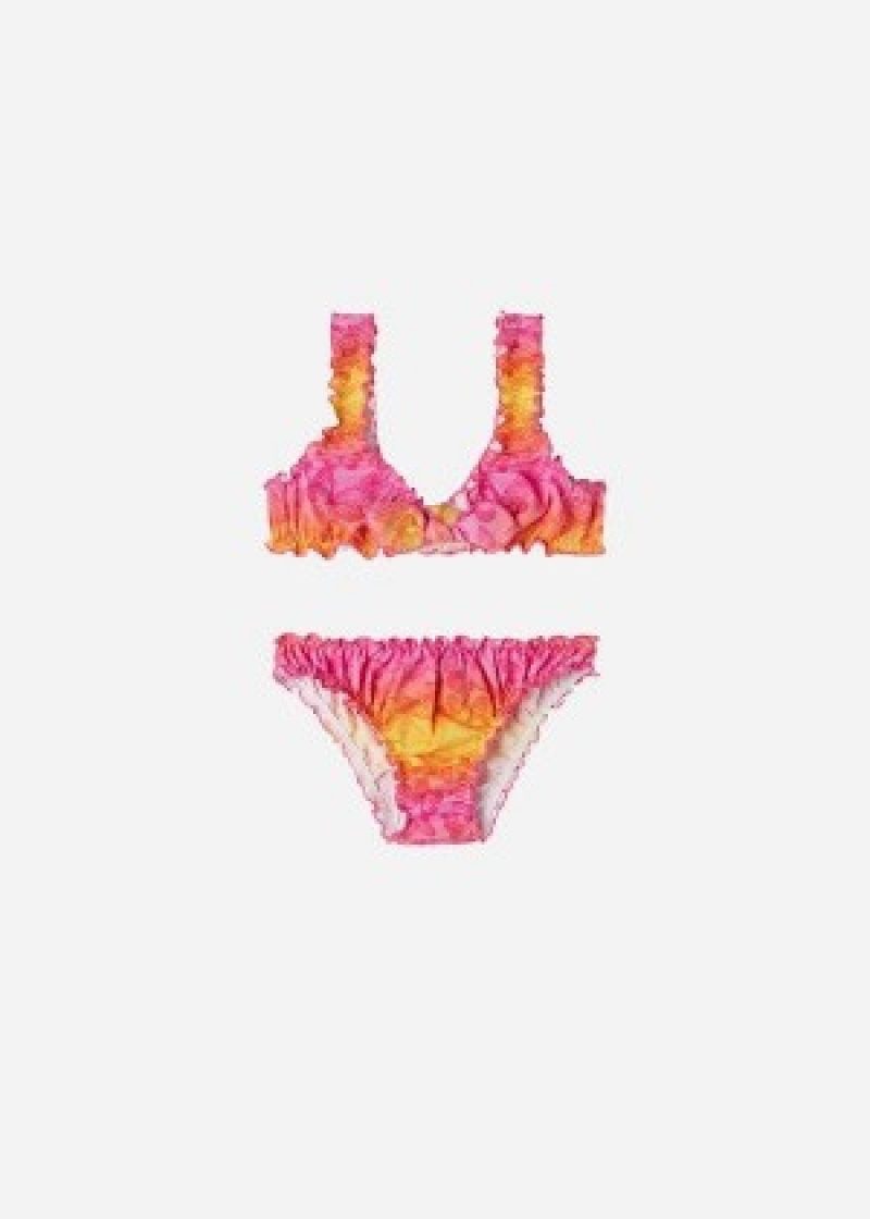 Μαγιό Calzedonia Two-Piece Polly παιδικα κίτρινα | GR3074OR