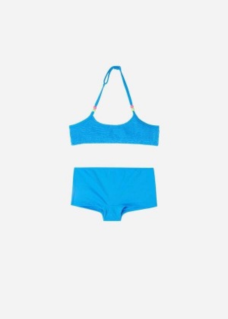 Μαγιό Calzedonia Two-Piece Tank-στυλ San Diego παιδικα μπλε | GR3078TV
