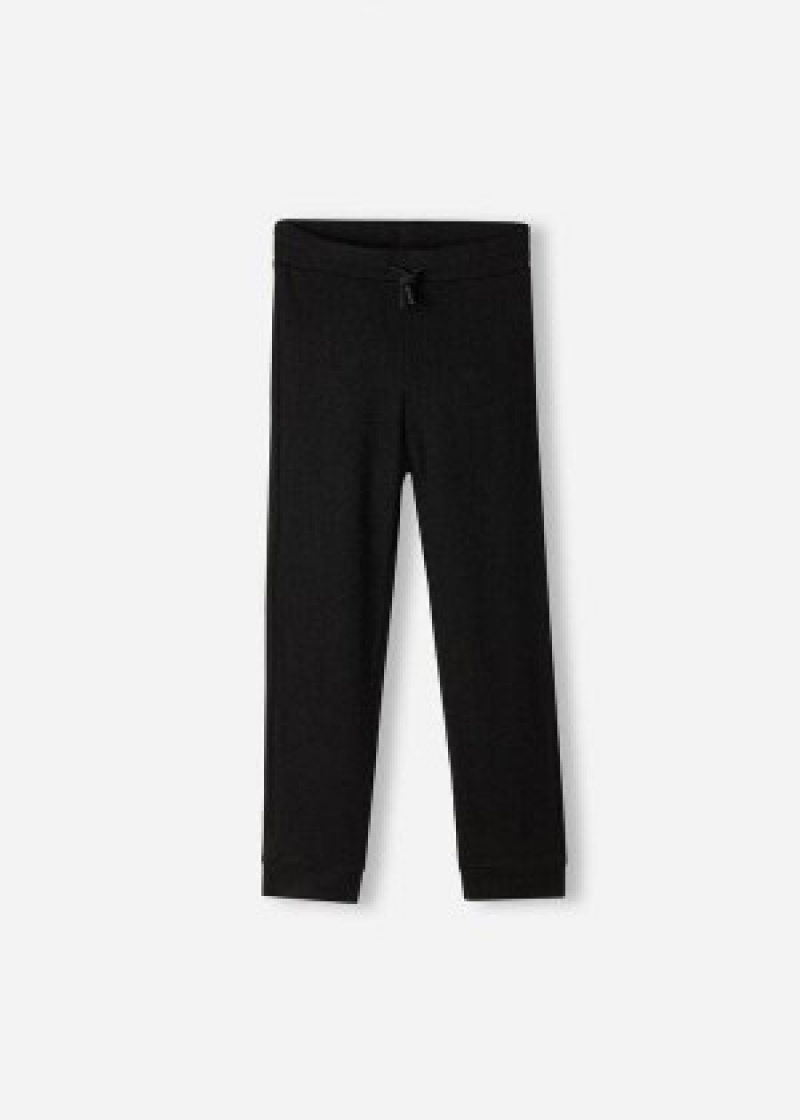 κολαν Calzedonia Cashmere Blend Stretch Αθλητικά παιδικα μαυρα | GR3120HK