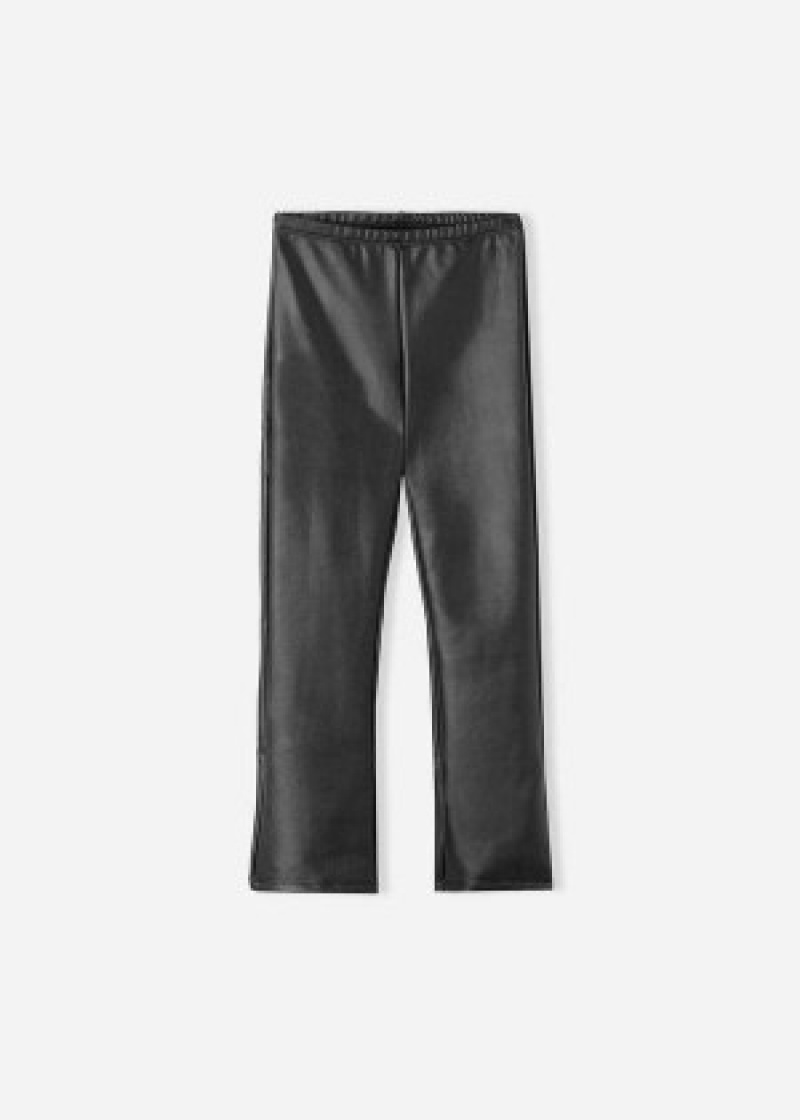 κολαν Calzedonia Coated Thermal Mini-flare παιδικα μαυρα | GR3123DN