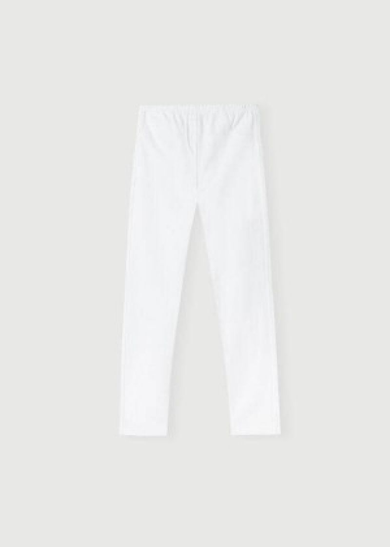 κολαν Calzedonia Denim jeggings παιδικα ασπρα | GR3126PQ
