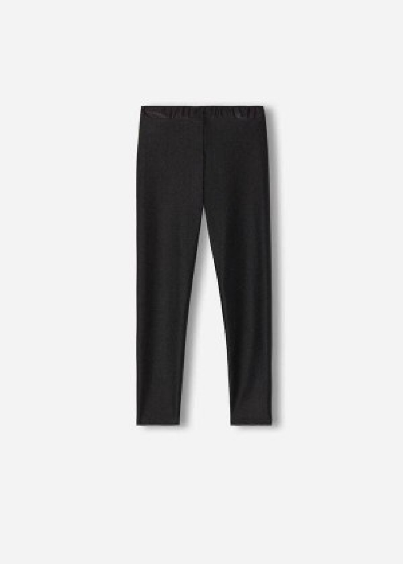 κολαν Calzedonia Super Shine παιδικα μαυρα | GR3143AP